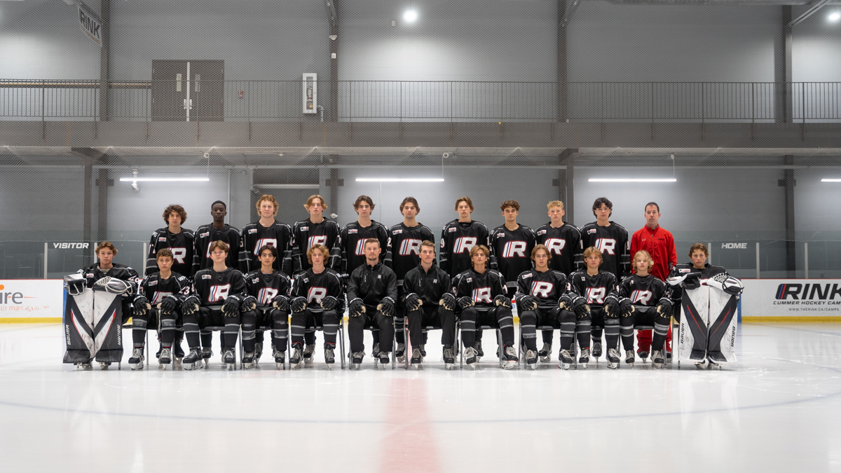 RINK Hockey Academy Winnipeg U17 Prep Team Photo