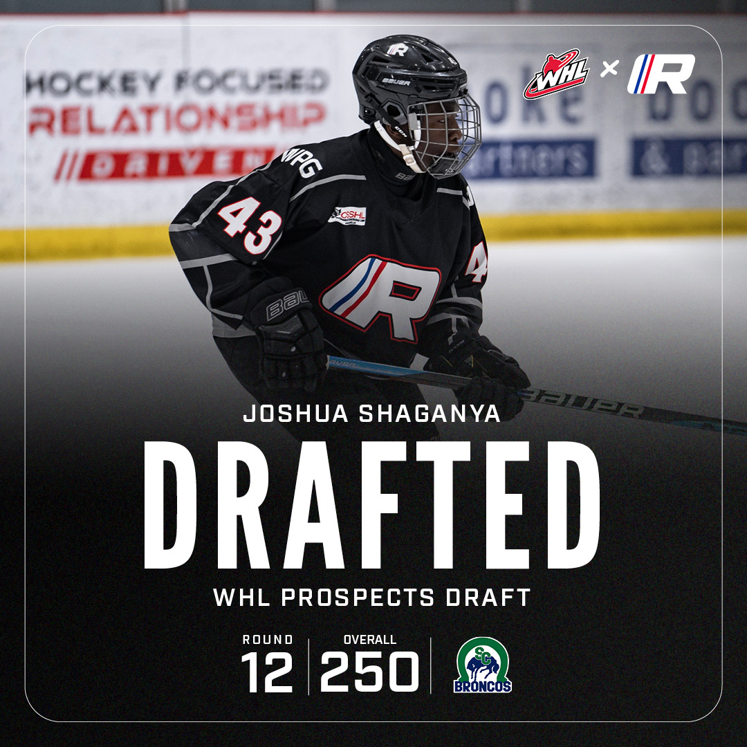 Joshua Shaganya RINK Hockey Academy Winnipeg WHL Prospects Draft