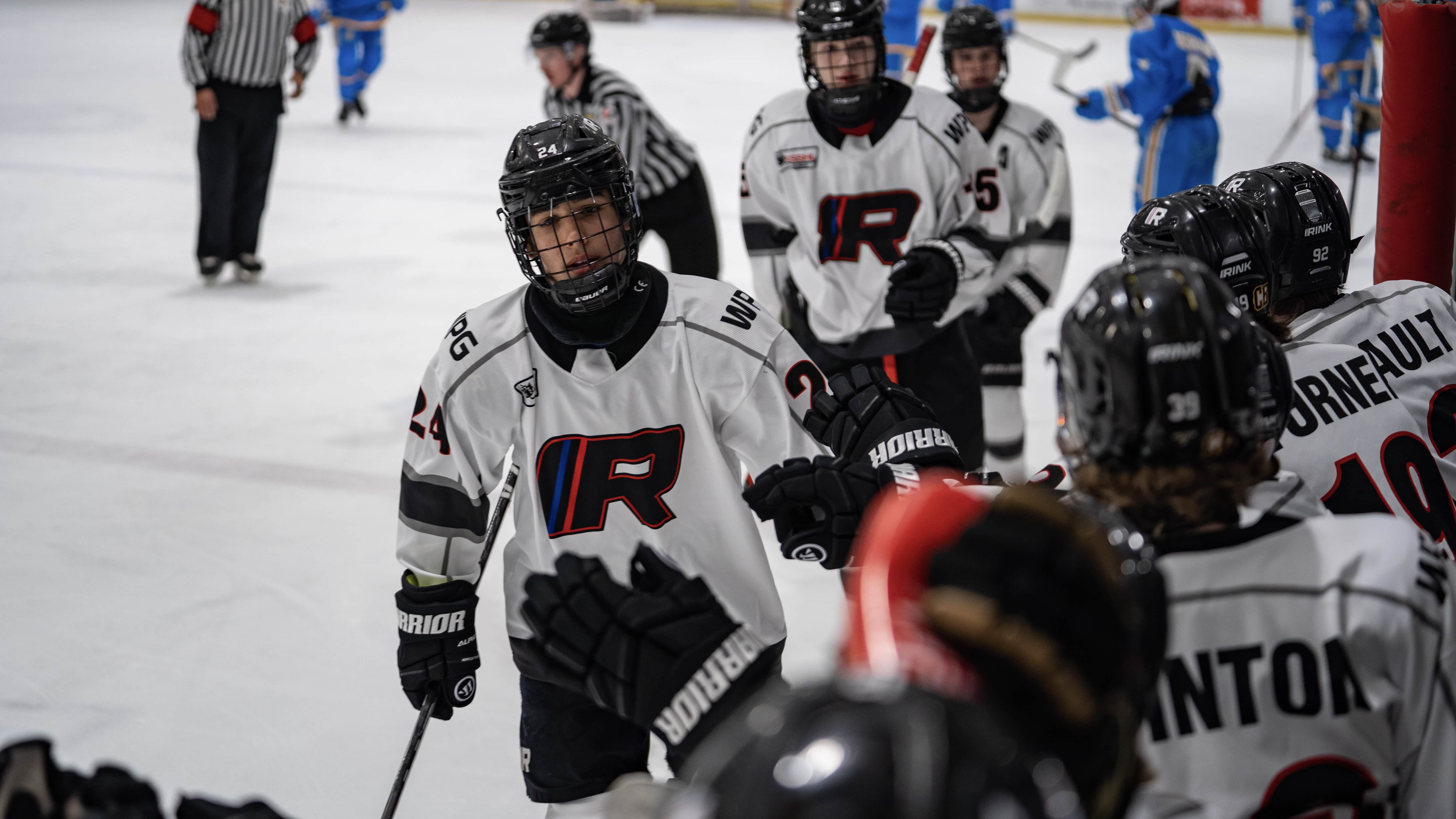 Connor Bear RINK Hockey Academy Winnipeg Goal