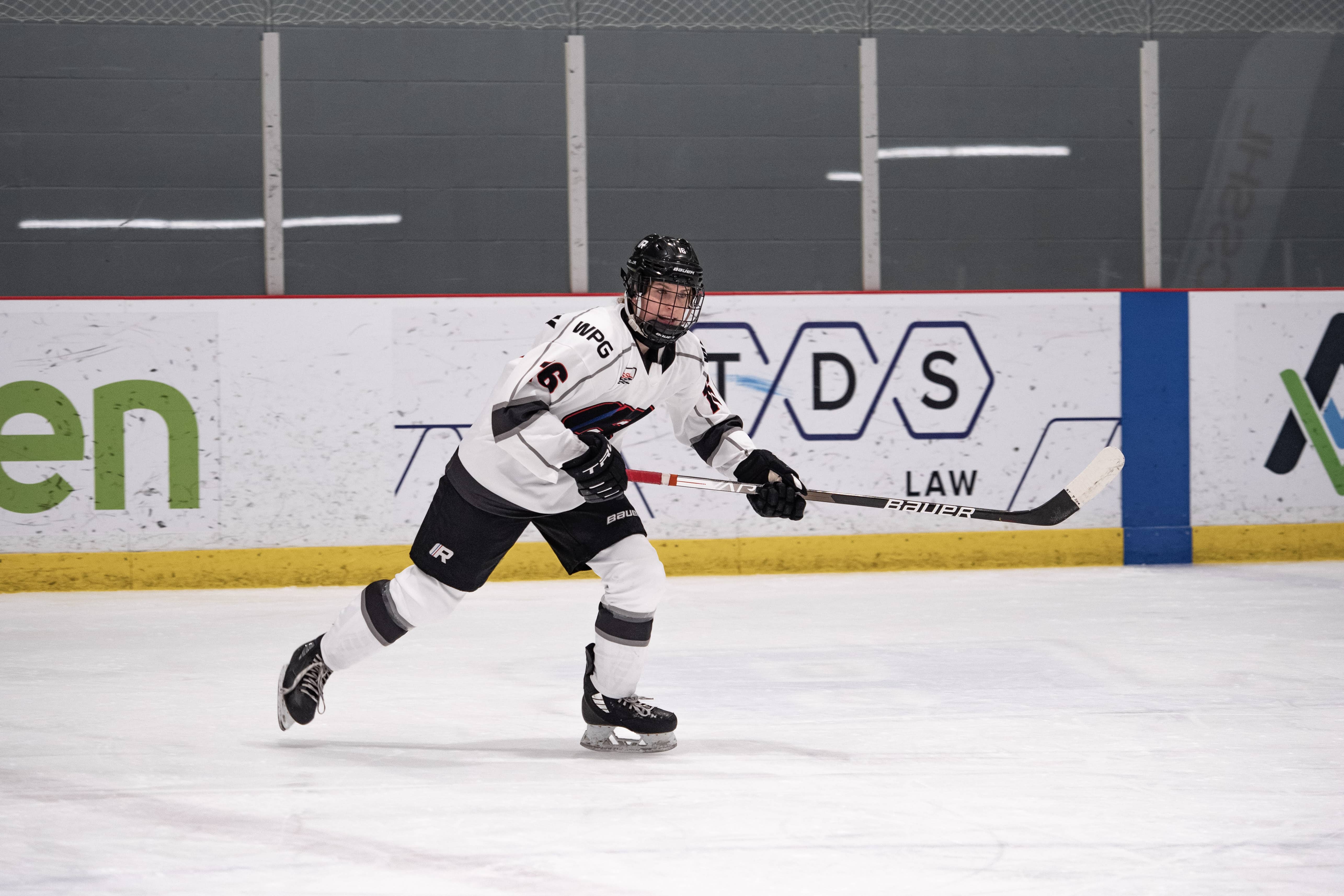 Kate Nechwediuk RINK Hockey Academy Winnipeg Goal